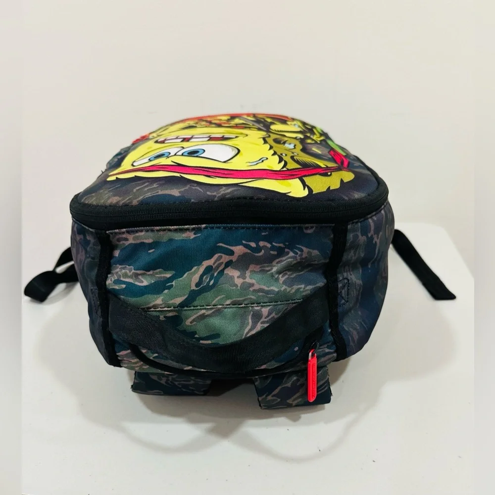 Sprayground Backpack Bookbag,‎ ULTRA RARE - SpongeBob Crayon Mayhem